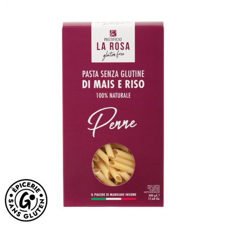 penne sans gluten pastificio la rosa