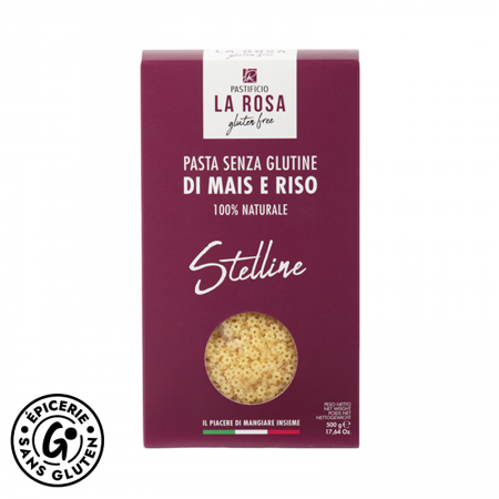 stelline sans gluten pastificio la rosa