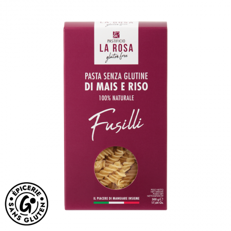 fusilli sans gluten pastificio la rosa