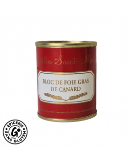 bloc de foie gras de canard du Sud-Ouest sans gluten